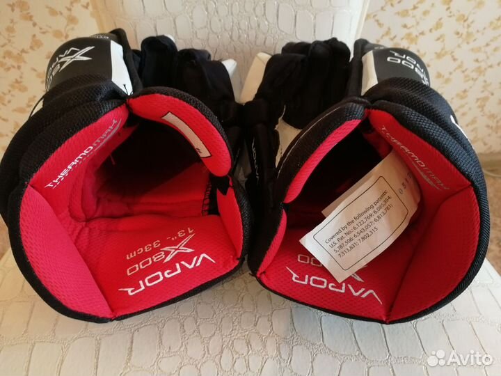 Перчатки хоккейные Bauer vapor X 800