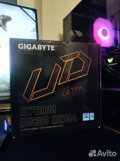 Материнская плата Gigabyte B760M DS3H DDR4