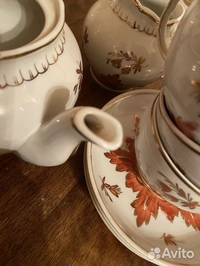 Сервиз чайный вербилки СССР