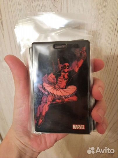 Визитница холдер для карт и пропусков Marvel Дедпу