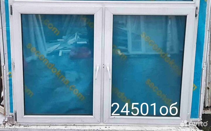 Пластиковое окно Б/У 1740(в) 1230 об х 1820(ш)