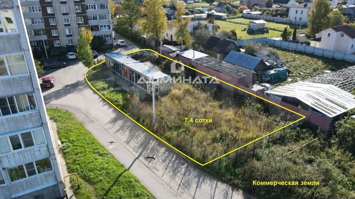 Участок 7,4 сот. (ИЖС)