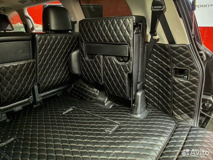 3Д ковры из экокожи для Toyota Land Cruiser 200