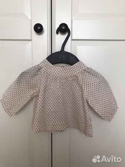 Комплект рубашка шорты H&M hm и брюки для девочки