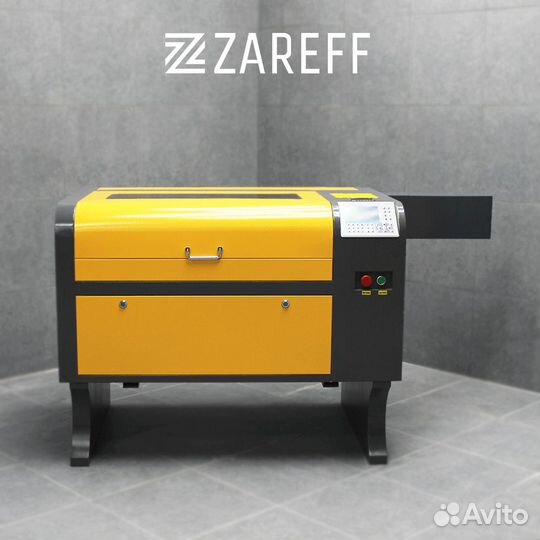 Лазерный станок Zareff Ruida 600х400мм 60x40 130W