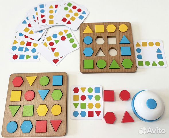 Развивающие детские игрушки Монтессори