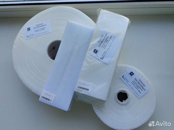 Полоски для депиляции спанбонд и спанлейс