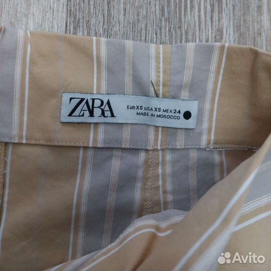 Юбка Zara асимметричная с разрезом