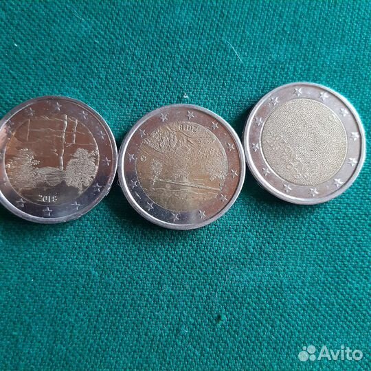 Монеты 2 евро юбилейные