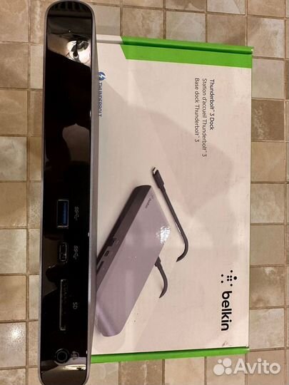 Док станция Belkin thunderbolt 3 dock мод. F4U097