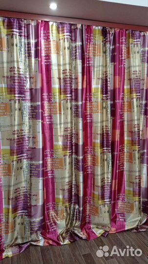 Шторы новые