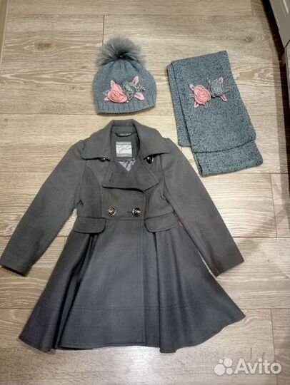 Комплект Pinetti на 3-8 лет. и пальто.Обмен