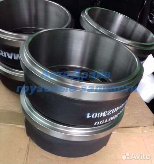 Барабан тормозной Тонар и SAF