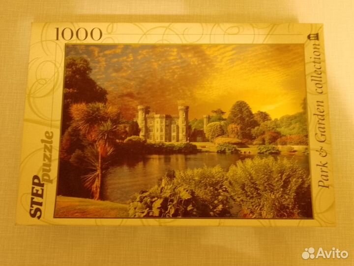 Пазлы 1000 деталей б/у