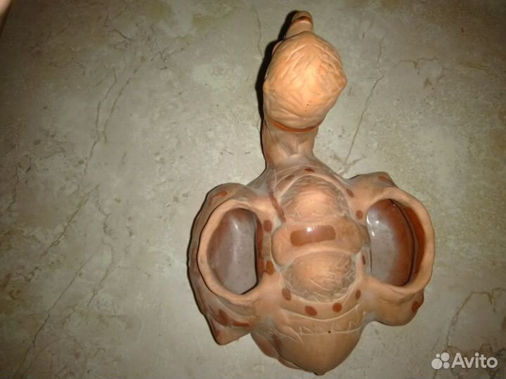 Пепельница старинная. Терракота. Туркмения