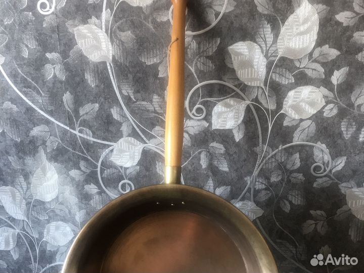 Латунный таз для варенья