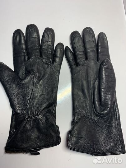 Перчатки женские кожаные размер 6.5