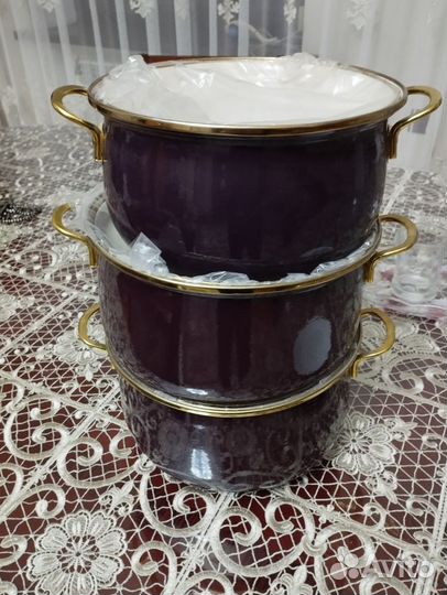 Эмалированная посуда новая