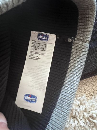 Комлект шапка шарф перчатки chicco