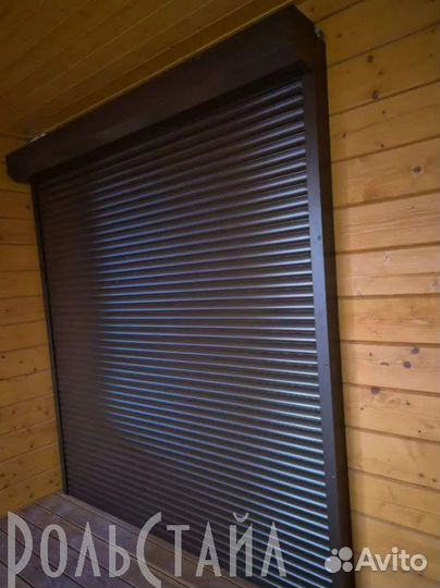 Рольставни на ворота/двери/окна (замер + монтаж)
