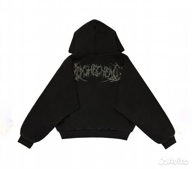 Зипка мерч Егора Крида classic metal logo