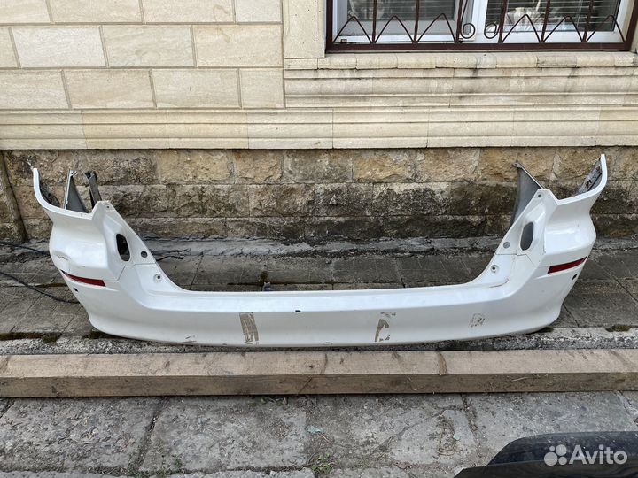 Бампер задний Toyota Alphard 2002-2008 год