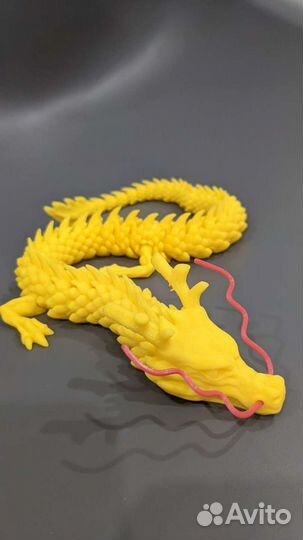 Фигурка Китайского Дракона на шарнирах.3d-печать
