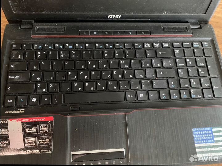 Игровой ноутбук Msi gp60 2pe leopard
