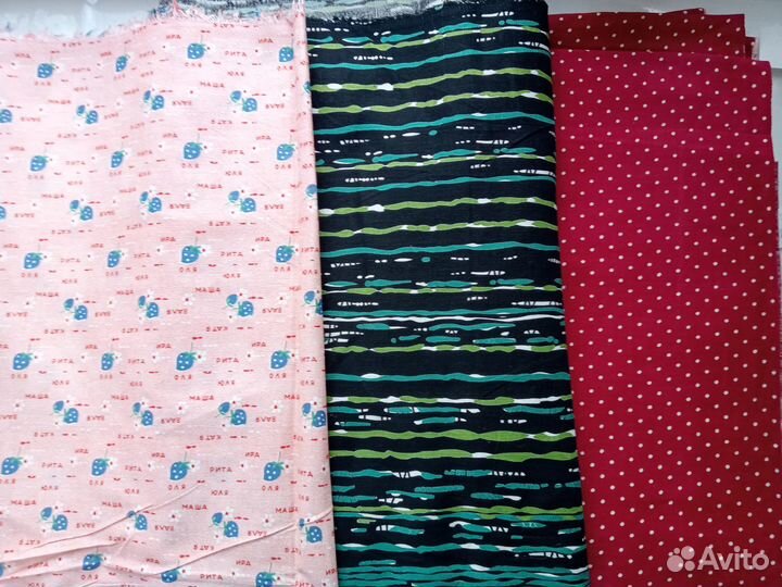 Ткань хлопок, фланель, вельвет (ссср)