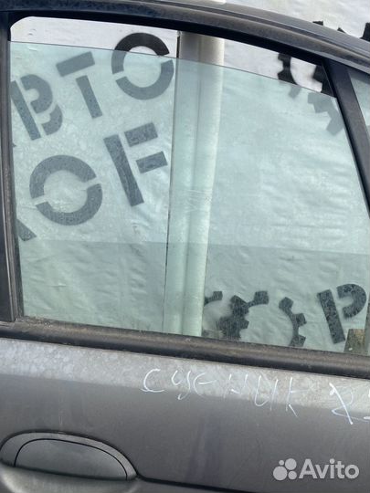 Стекло двери передней левой для Renault Scenic