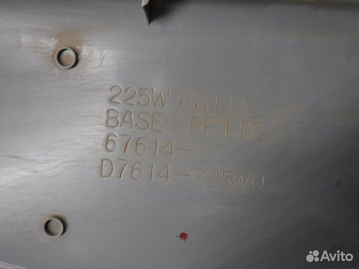 Обшивка двери задняя левая Toyota Corolla 120 4ZZ