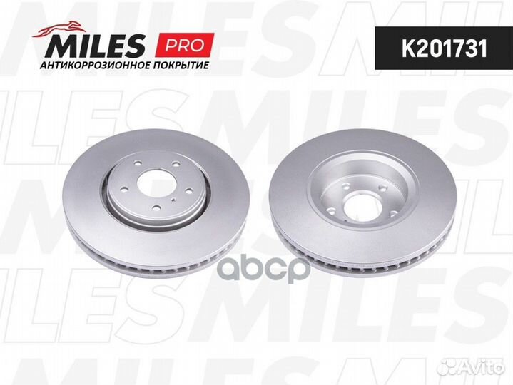 Диск тормозной infiniti EX37 (J50) 08, FX35/45