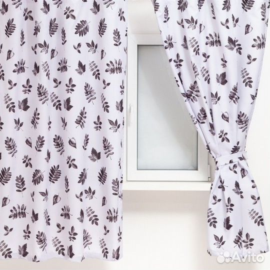 Комплект штор для кухни с подхватами Этель 'Impres