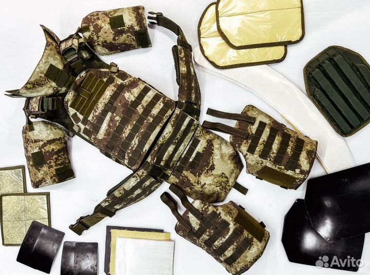 Бронежилет с плитами Гост