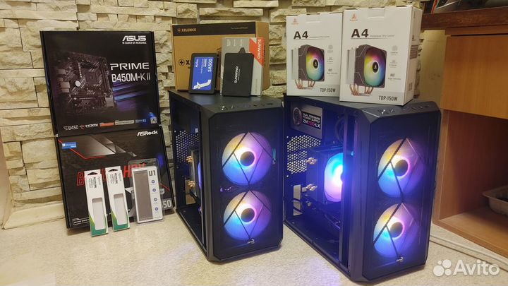 Новый компьютер (Ryzen 5600, RX 5700 XT, SSD 512)