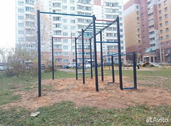 Спортивная площадка воркаут по безналу