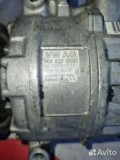 Компрессор AC Volkswagen Golf 6 5K CBZ 2010