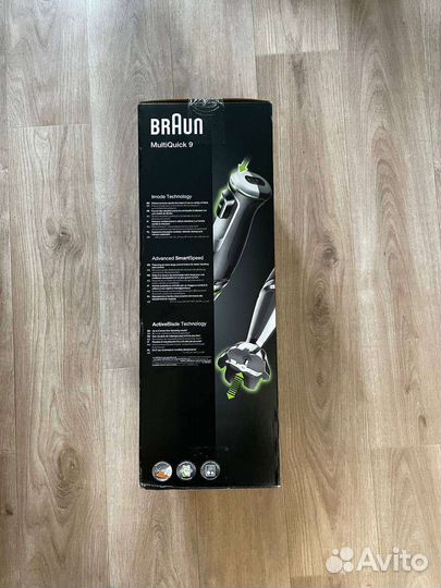 Новый погружной блендер Braun Multiquick 9 MQ9147X