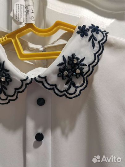 Блузка белая на 10-12 лет
