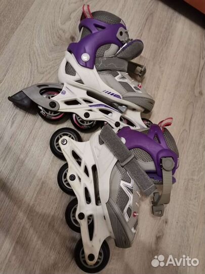 Ролики раздвижные и защитный шлем