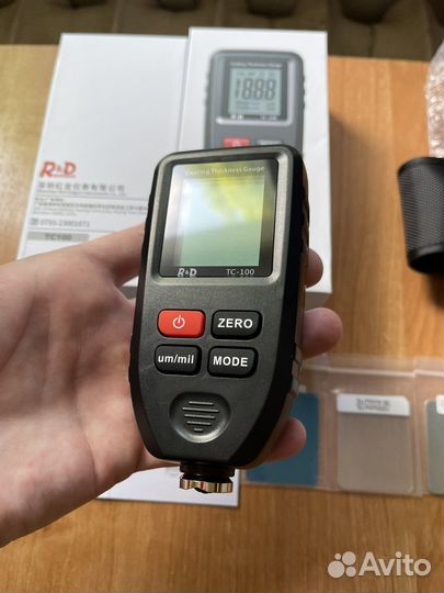 Толщиномер лкп r&d TC-100