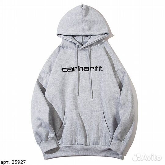 Худи Carhartt серое