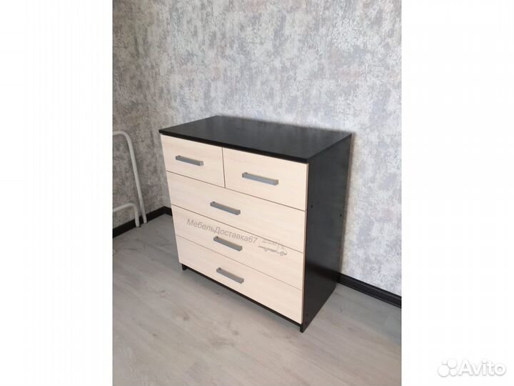 Комод (0,85) сонома (венге, молочный, шимо)
