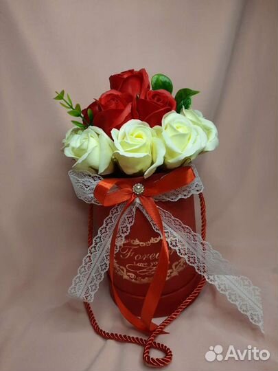 Оригинальный подарок для женщины букет из мыльных