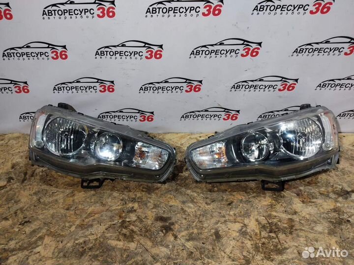 Фары Митсубиси Лансер 10