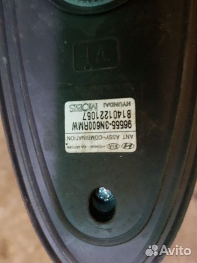 В идеале. плавник антенна Equus Hyundai 2016