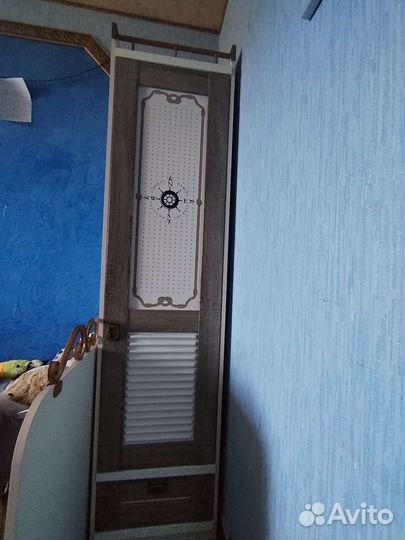 Детский шкаф-пенал для одежды бу