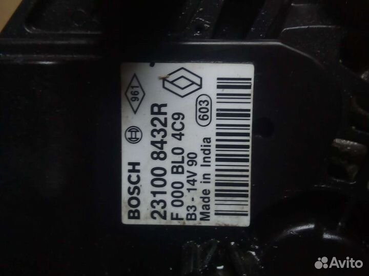 Рено Логан/Сандеро 2- Генератор