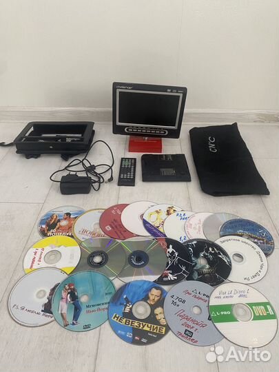 Портативный автомобильный dvd / USB плеер