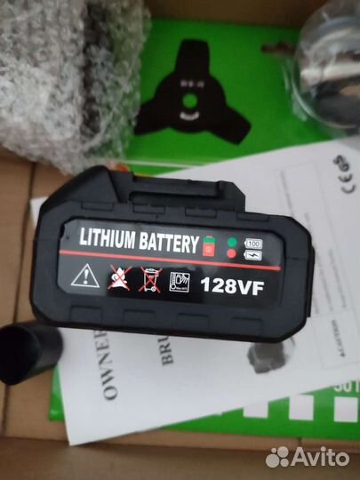 Триммер аккумуляторный Brush cutter 128vf